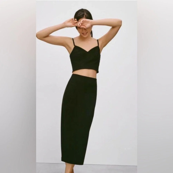 BABATON Carson  Bustier Top Blue - Picture 3 of 7